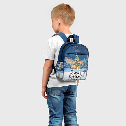 Детский рюкзак Счастья в новом году / 3D-принт – фото 5