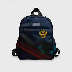 Детский рюкзак Спортивная россия герб, цвет: 3D-принт