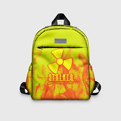 Детский рюкзак Stalker yellow flame, цвет: 3D-принт