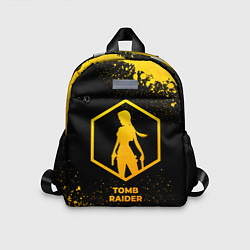 Детский рюкзак Tomb Raider - gold gradient, цвет: 3D-принт