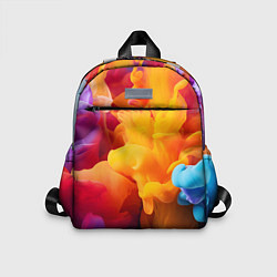 Детский рюкзак Цветной дым, цвет: 3D-принт