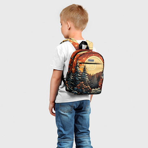 Детский рюкзак Волшебная роспись / 3D-принт – фото 5