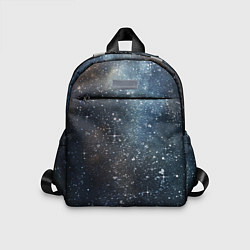 Детский рюкзак Темное космическое звездное небо, цвет: 3D-принт