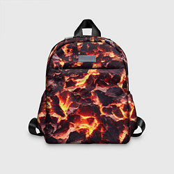 Детский рюкзак Бурлящая лава, цвет: 3D-принт