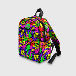 Детский рюкзак Яркие цветные каракули, цвет: 3D-принт — фото 2