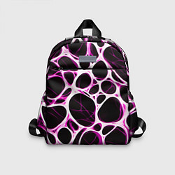 Детский рюкзак Розовая морская волна, цвет: 3D-принт