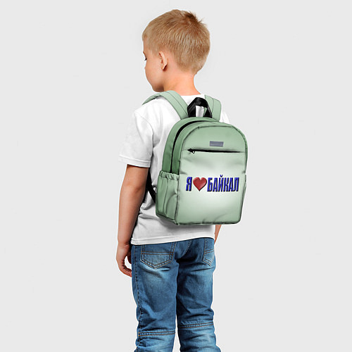 Детский рюкзак Я люблю Байкал / 3D-принт – фото 5