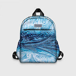 Детский рюкзак Ледяной узор, цвет: 3D-принт