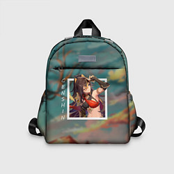 Детский рюкзак Дэхья на фоне природы, цвет: 3D-принт