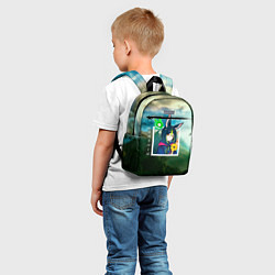 Детский рюкзак Тигнари на фоне природы, цвет: 3D-принт — фото 2