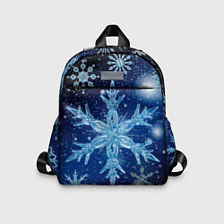 Детский рюкзак Новогодние снежинки кружатся