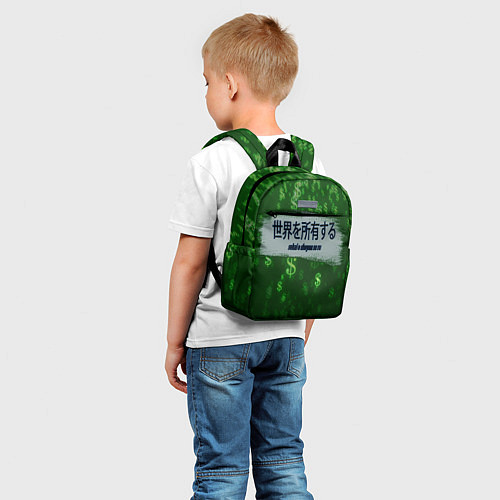 Детский рюкзак Владей миром / 3D-принт – фото 5