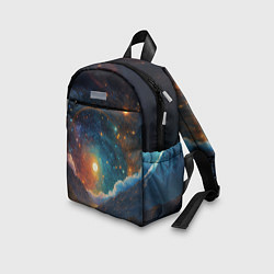 Детский рюкзак Абстрактный фантастический пейзаж, цвет: 3D-принт — фото 2