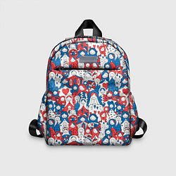 Детский рюкзак Русские матрешки, цвет: 3D-принт