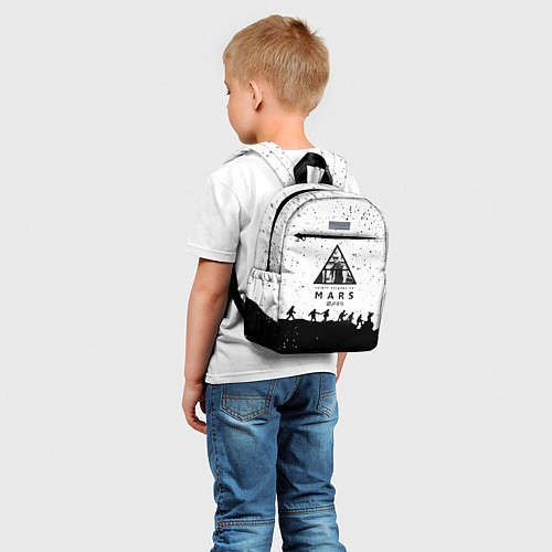 Детский рюкзак Thirty seconds to mars Jared Leto music / 3D-принт – фото 5