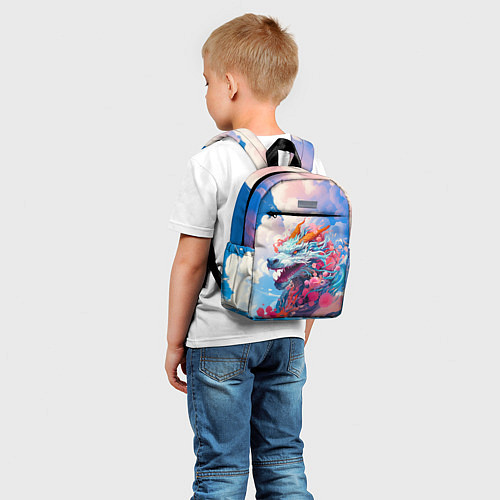 Детский рюкзак Небесный дракон / 3D-принт – фото 5