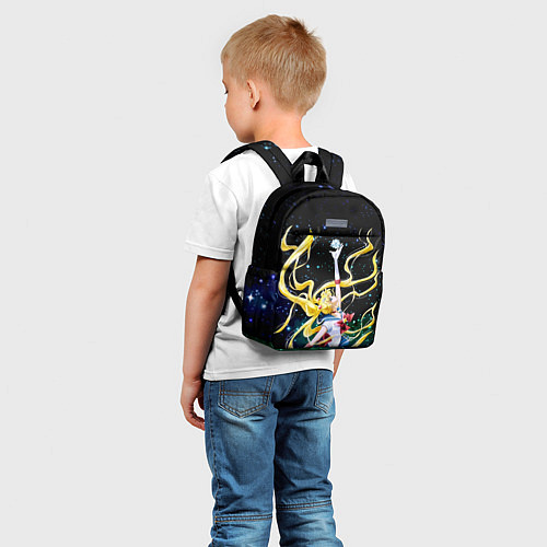 Детский рюкзак Сейлор Мун - космос / 3D-принт – фото 5