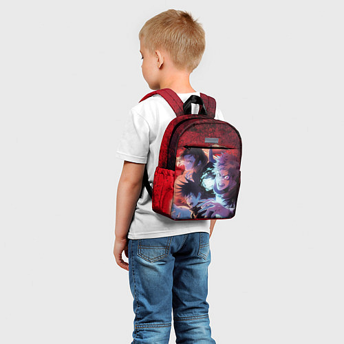 Детский рюкзак Магическая битва - Итадори Юдзи / 3D-принт – фото 5