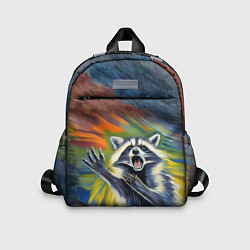 Детский рюкзак Крик енота, цвет: 3D-принт