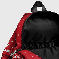 Детский рюкзак Новогодний свитер с драконами, цвет: 3D-принт — фото 2