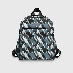 Детский рюкзак Треугольники military, цвет: 3D-принт