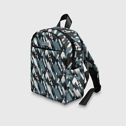 Детский рюкзак Треугольники military, цвет: 3D-принт — фото 2