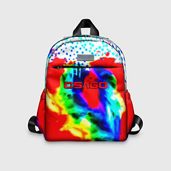 Детский рюкзак Counter strike winter color game, цвет: 3D-принт