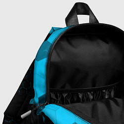 Детский рюкзак GTA 6 - neon gradient вертикально, цвет: 3D-принт — фото 2