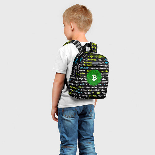 Детский рюкзак Bitcoin сатоши / 3D-принт – фото 5