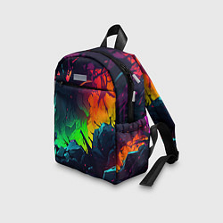 Детский рюкзак Яркие пятна абстракции, цвет: 3D-принт — фото 2