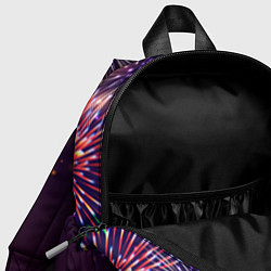 Детский рюкзак Праздничный Леонид: фейерверк, цвет: 3D-принт — фото 2
