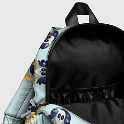 Детский рюкзак Призрак и линии, цвет: 3D-принт — фото 2