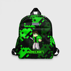 Детский рюкзак Minecraft персонаж из игры, цвет: 3D-принт