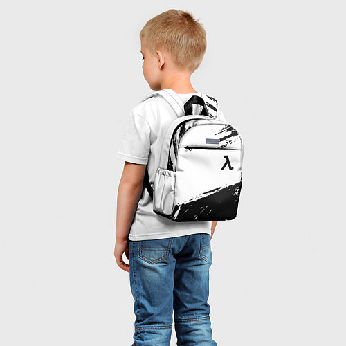Детский рюкзак Half life black color / 3D-принт – фото 5