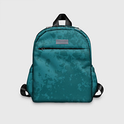 Детский рюкзак Изумрудный камуфляж, цвет: 3D-принт