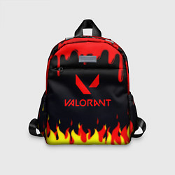 Детский рюкзак Valorant flame texture games