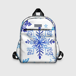 Детский рюкзак Снежинки падают, цвет: 3D-принт