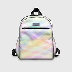 Детский рюкзак Цветные полупрозрачные полосы, цвет: 3D-принт