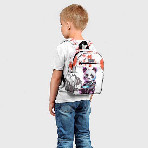 Детский рюкзак Funny panda - China / 3D-принт – фото 5