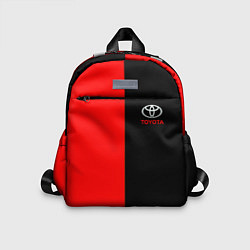 Детский рюкзак Toyota car красно чёрный