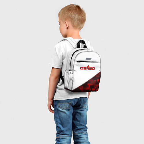 Детский рюкзак Counter strike камуфляж скин / 3D-принт – фото 5