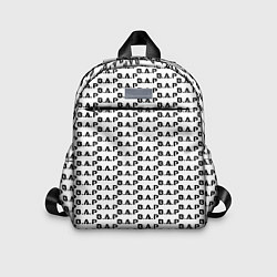 Детский рюкзак BAP kpop steel pattern, цвет: 3D-принт