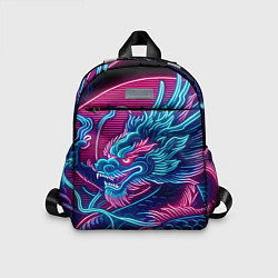 Детский рюкзак Свирепый японский дракон - ирезуми, цвет: 3D-принт