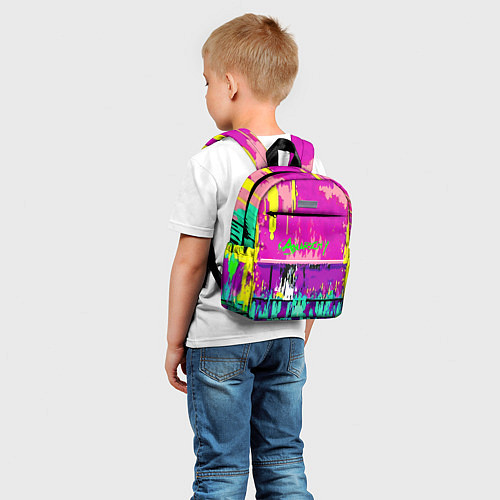 Детский рюкзак Counter Strike neon revolution / 3D-принт – фото 5