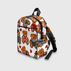 Детский рюкзак Мишки с сердцами - персонажи из Слово пацана, цвет: 3D-принт — фото 2
