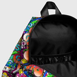Детский рюкзак Graffiti funny, цвет: 3D-принт — фото 2