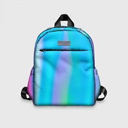 Детский рюкзак Неоновые голографические линии, цвет: 3D-принт