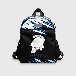 Детский рюкзак Death stranding kojima game краски штрихи, цвет: 3D-принт