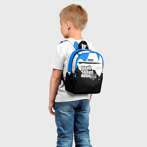 Детский рюкзак GTA 5 краски гейм / 3D-принт – фото 5