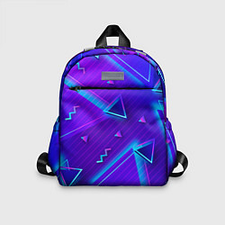 Детский рюкзак Neon Pattern colored, цвет: 3D-принт